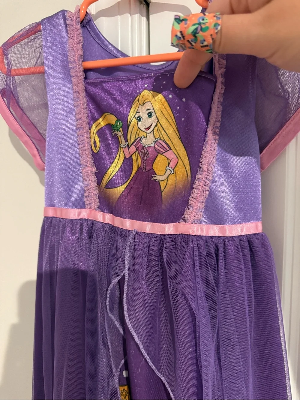 Disney Purple and Pink Rapunzel Nightgown 5T - Picture 4 of 4